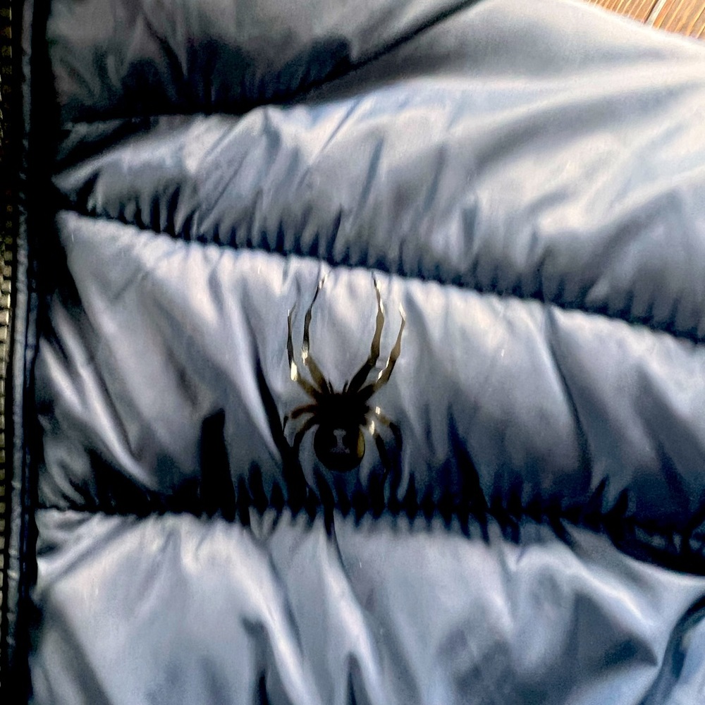 Boys size 5 Spyder Navy Puffer Jacket